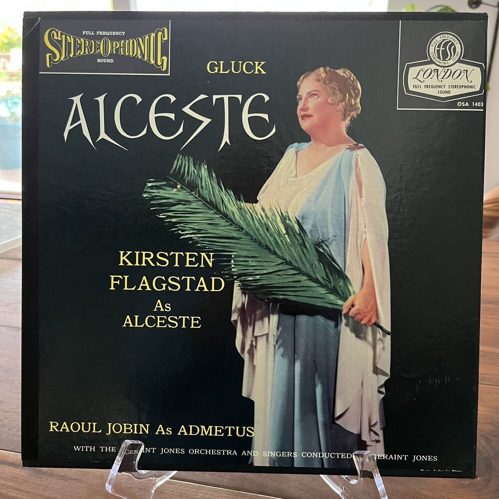 Gluck Alceste Kirsten Flagstad 4xLP Box Set 1957 London OSA 1403